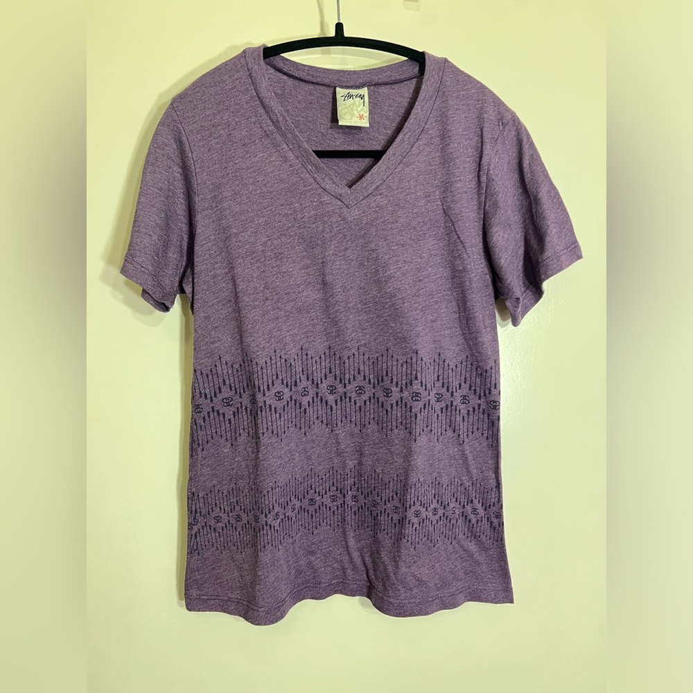 Stussy Girls Lavender Short Sleeve T Shirt